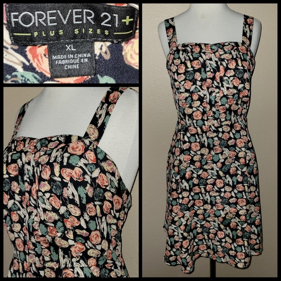 💚 FOREVER 21 Plus Lined Floral Dress; size XL
Wear it by layering! - Picture 2 of 8